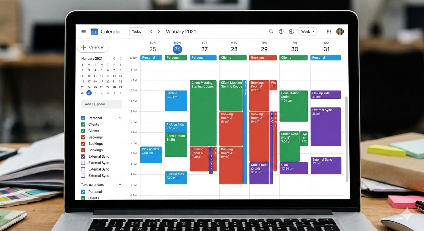 Как организовать работу с календарями при сдаче кабинета в субаренду на час